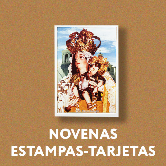 Novenas, Estampas, Tarjetas