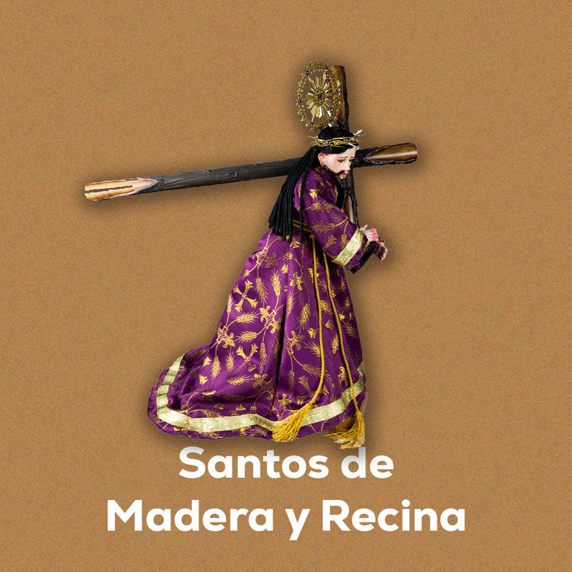 Santos de Madera y Recina