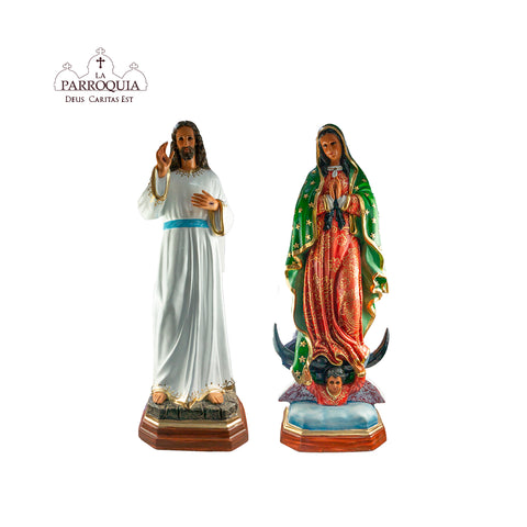 VIRGEN DE GUADALUPE Y JESUS DIVINA MISERICORDIA (Desde)