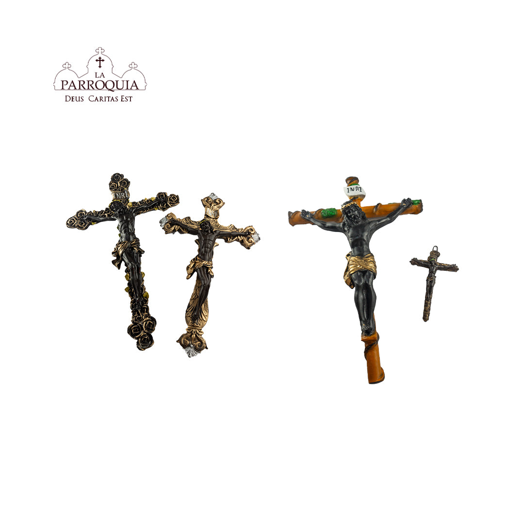 Crucifijos pared negro (Desde)