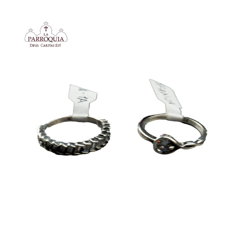PLATA ANILLOS (c/u)