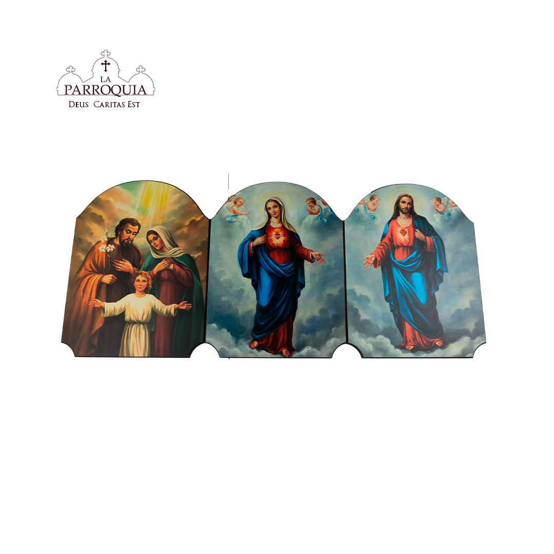 RETABLOS DE MADERA 40*30 CM (c/u)
