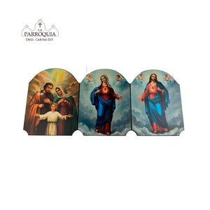RETABLOS DE MADERA 40*30 CM (c/u)