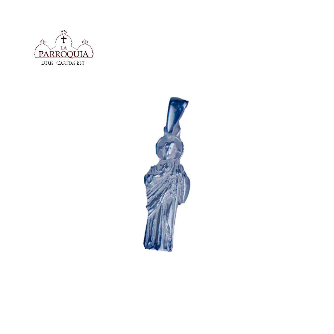 San Judas de plata pequeña medalla
