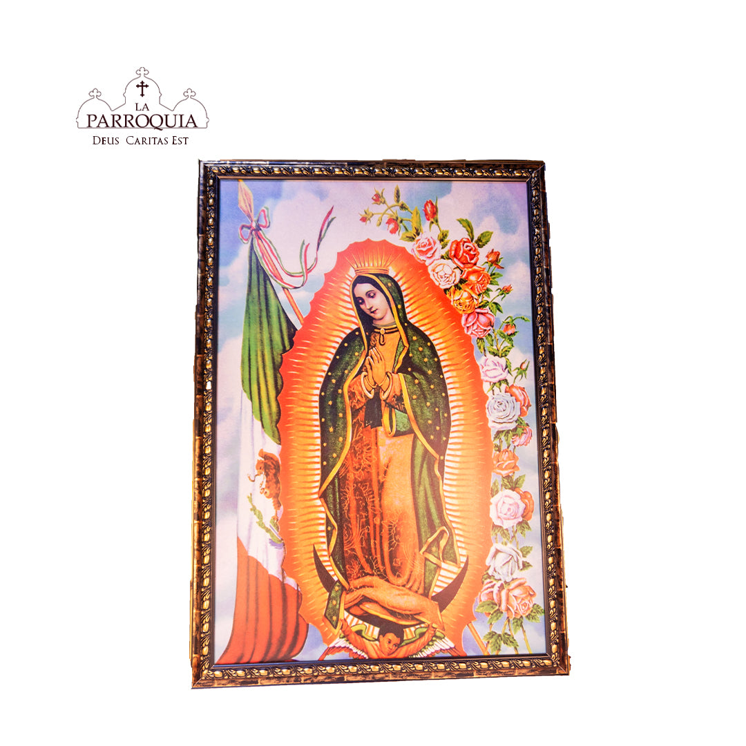 Cuadro Virgen de Guadalupe cuerpo completo