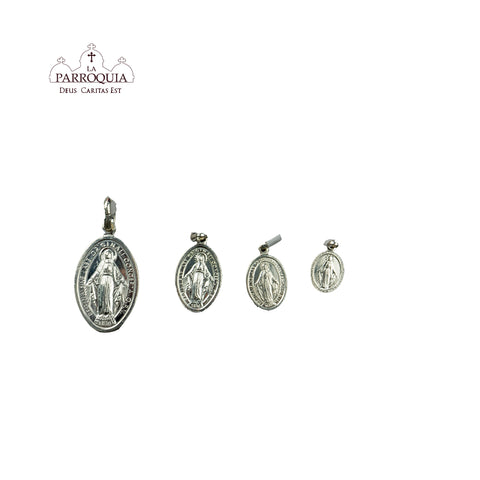 PLATA MEDALLAS VIRGEN MILAGROSA (Desde)