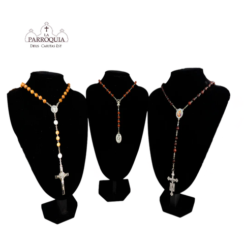 Rosario Max Valiano de Madera de Olivo (Desde)