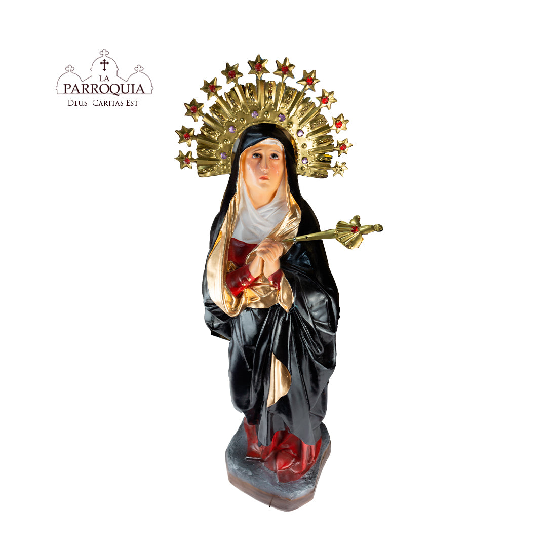 Virgen Dolorosa 80 cm