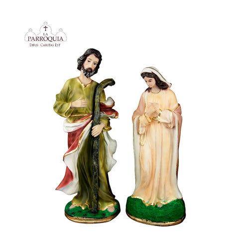 PAREJA MARIA Y JOSE (DE PIE)